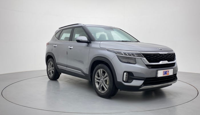 2020 KIA SELTOS HTX 1.5 PETROL MT, Petrol, Manual, 26,465 km, Right Front Diagonal