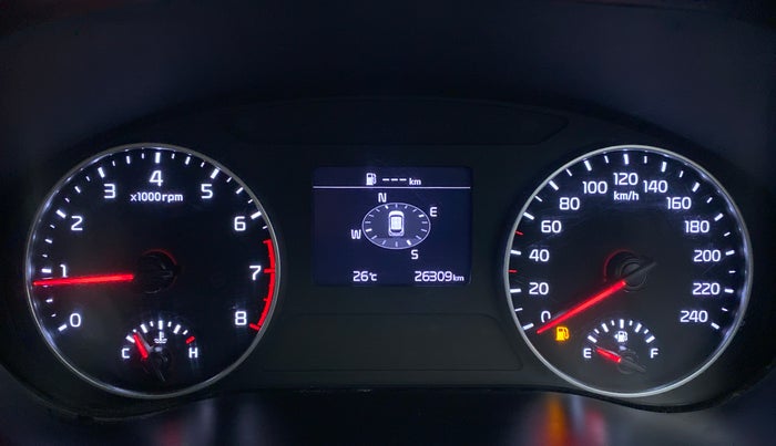 2020 KIA SELTOS HTX 1.5 PETROL MT, Petrol, Manual, 26,465 km, Odometer Image