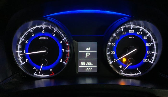 2018 Maruti Baleno DELTA CVT PETROL 1.2, Petrol, Automatic, 88,141 km, Odometer Image