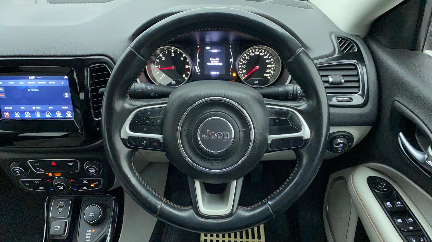 2017 Jeep Compass LIMITED (O) 2.0 4*4, Diesel, Manual, 78,388 km, Steering Wheel Close Up