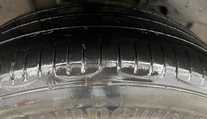 2021 Tata TIGOR XZ PLUS PETROL, Petrol, Manual, 97,145 km, Right Rear Tyre Tread