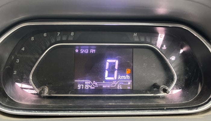 2021 Tata TIGOR XZ PLUS PETROL, Petrol, Manual, 97,145 km, Odometer Image