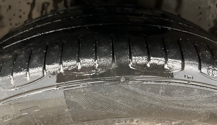 2021 Tata TIGOR XZ PLUS PETROL, Petrol, Manual, 97,145 km, Left Front Tyre Tread