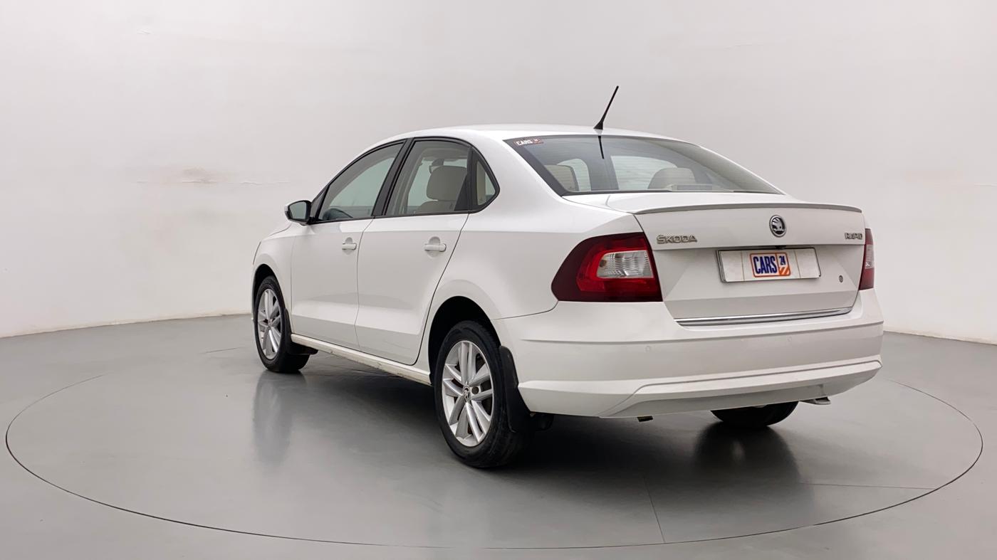 2017 Skoda Rapid STYLE 1.5 TDI AT, Diesel, Automatic, 63,272 km, Left Back Diagonal