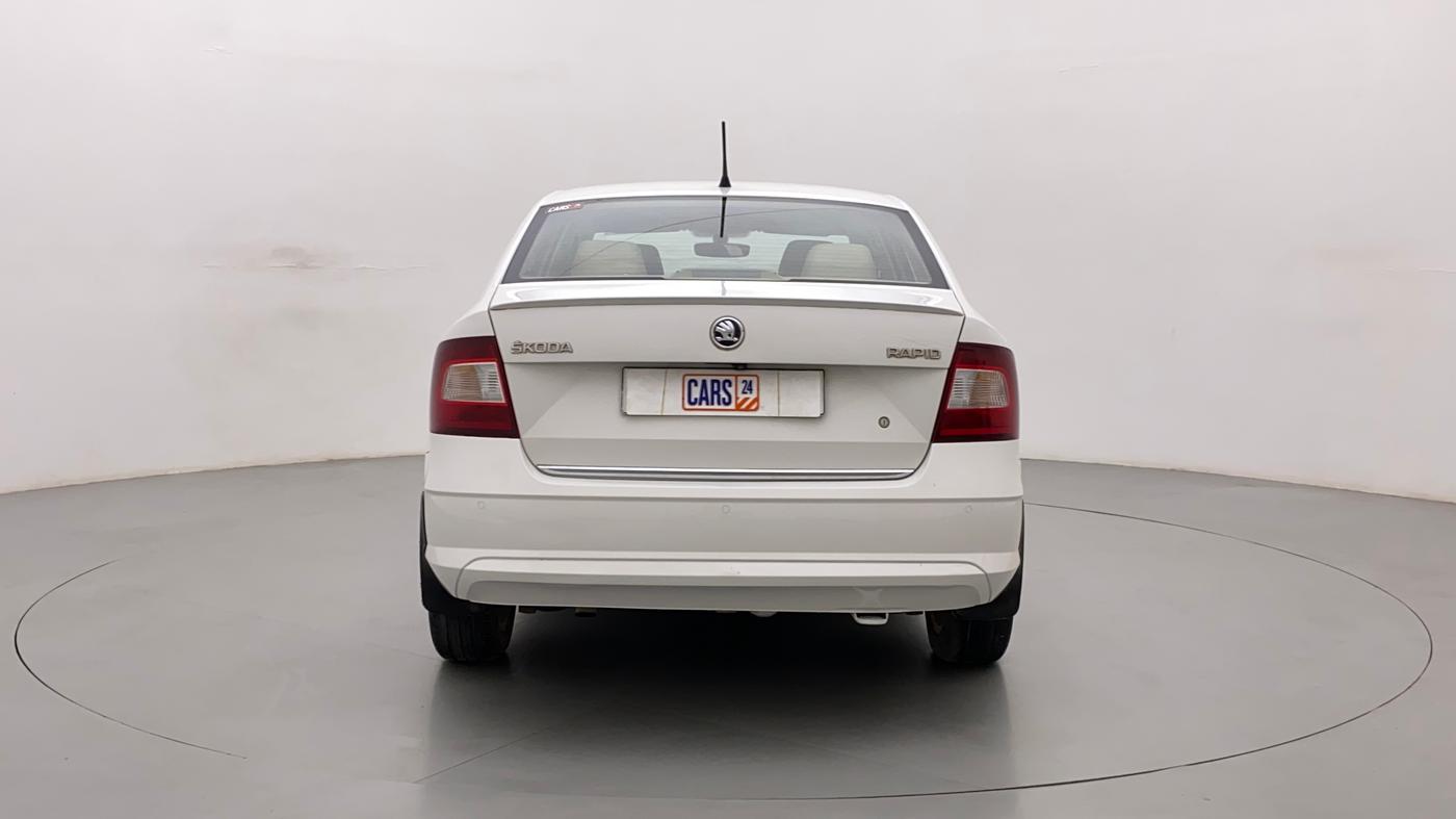 2017 Skoda Rapid STYLE 1.5 TDI AT, Diesel, Automatic, 63,272 km, Back/Rear