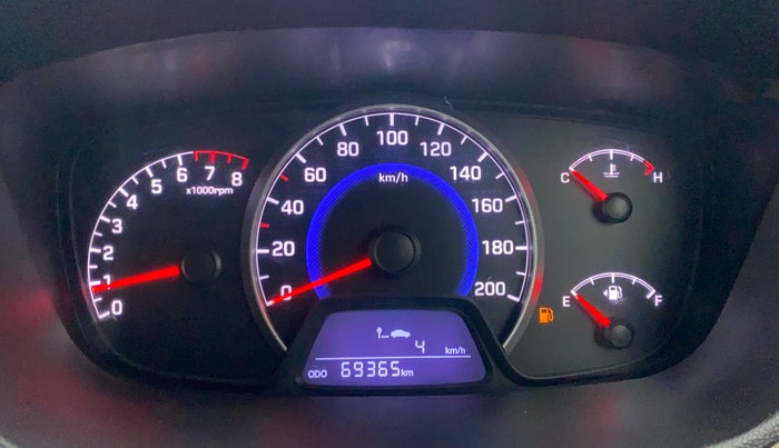2015 Hyundai Grand i10 SPORTZ 1.2 KAPPA VTVT, Petrol, Manual, 69,336 km, Odometer Image