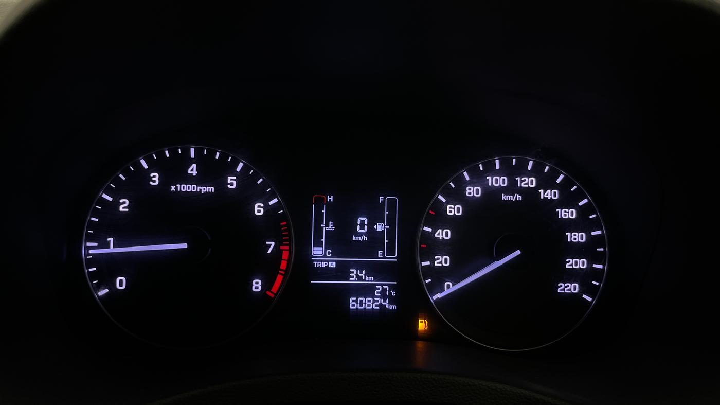 2017 Hyundai Creta SX PLUS 1.6 PETROL, Petrol, Manual, 60,821 km, Odometer Image