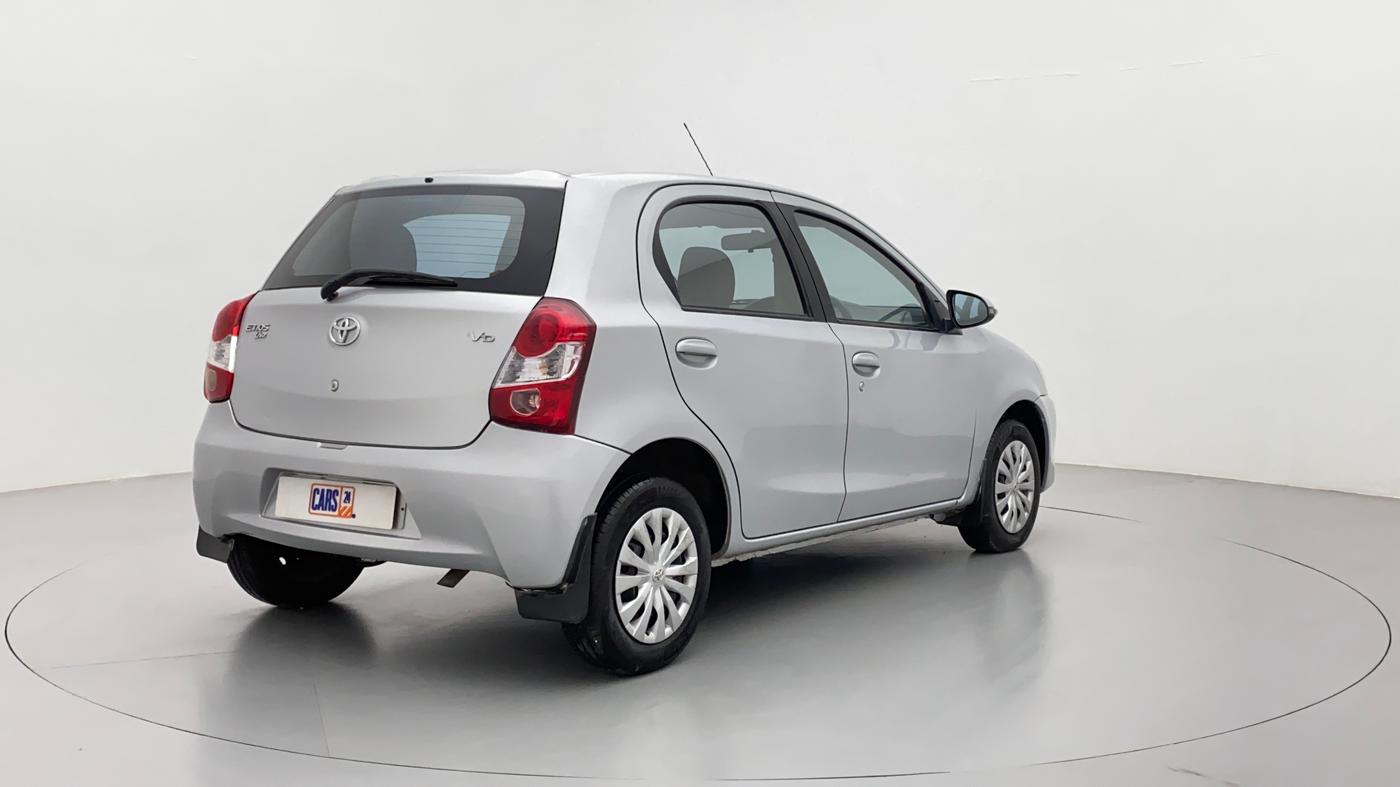 2016 Toyota Etios Liva D 4D VD, Diesel, Manual, 74,235 km, Right Back Diagonal
