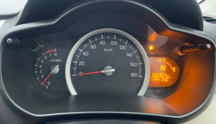2015 Maruti Celerio VXI AMT, Petrol, Automatic, 1,00,303 km, Odometer Image