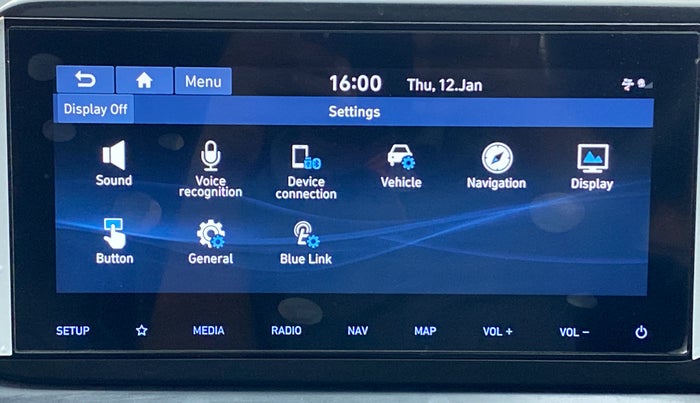2021 Hyundai NEW I20 ASTA (O) 1.0 TURBO GDI DCT, Petrol, Automatic, 18,015 km, Infotainment System