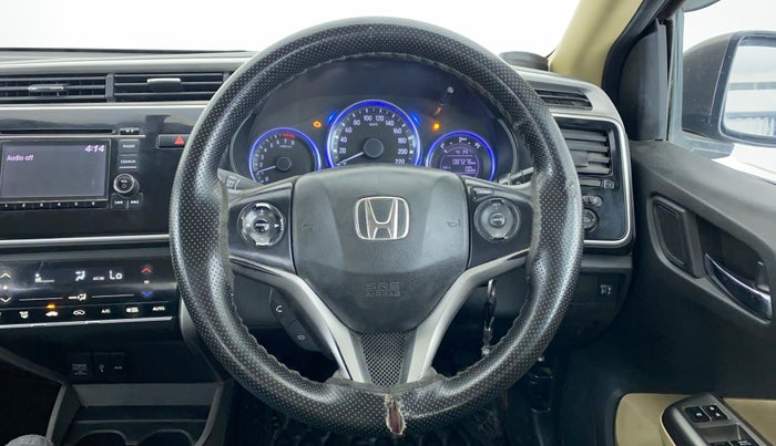 2016 Honda City V MT PETROL, CNG, Manual, 88,187 km, Steering Wheel Close Up