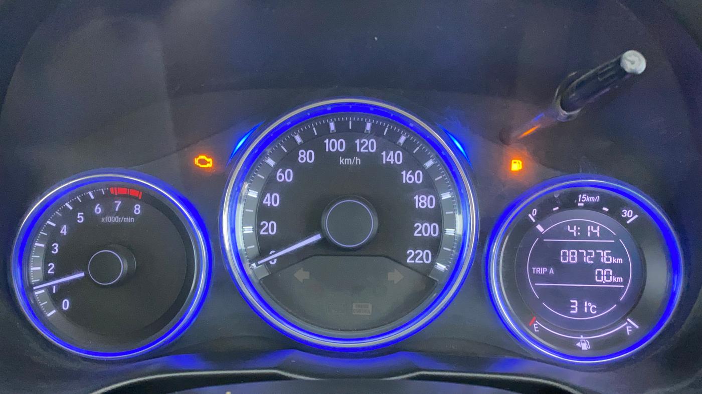 2016 Honda City V MT PETROL, CNG, Manual, 88,187 km, Odometer Image