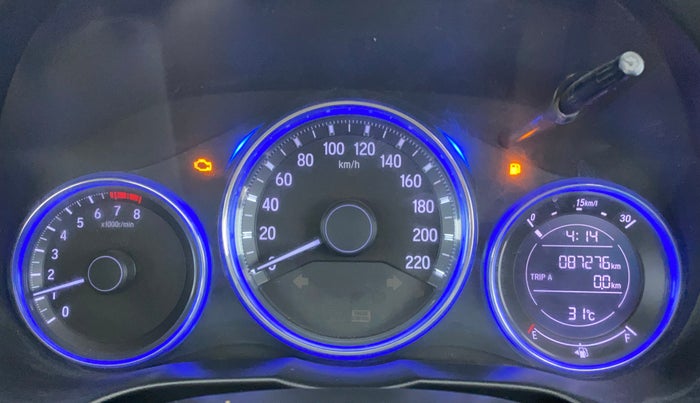 2016 Honda City V MT PETROL, CNG, Manual, 88,187 km, Odometer Image