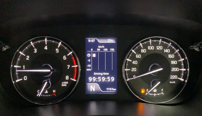 2023 Toyota Glanza V AMT, Petrol, Automatic, 7,834 km, Odometer Image
