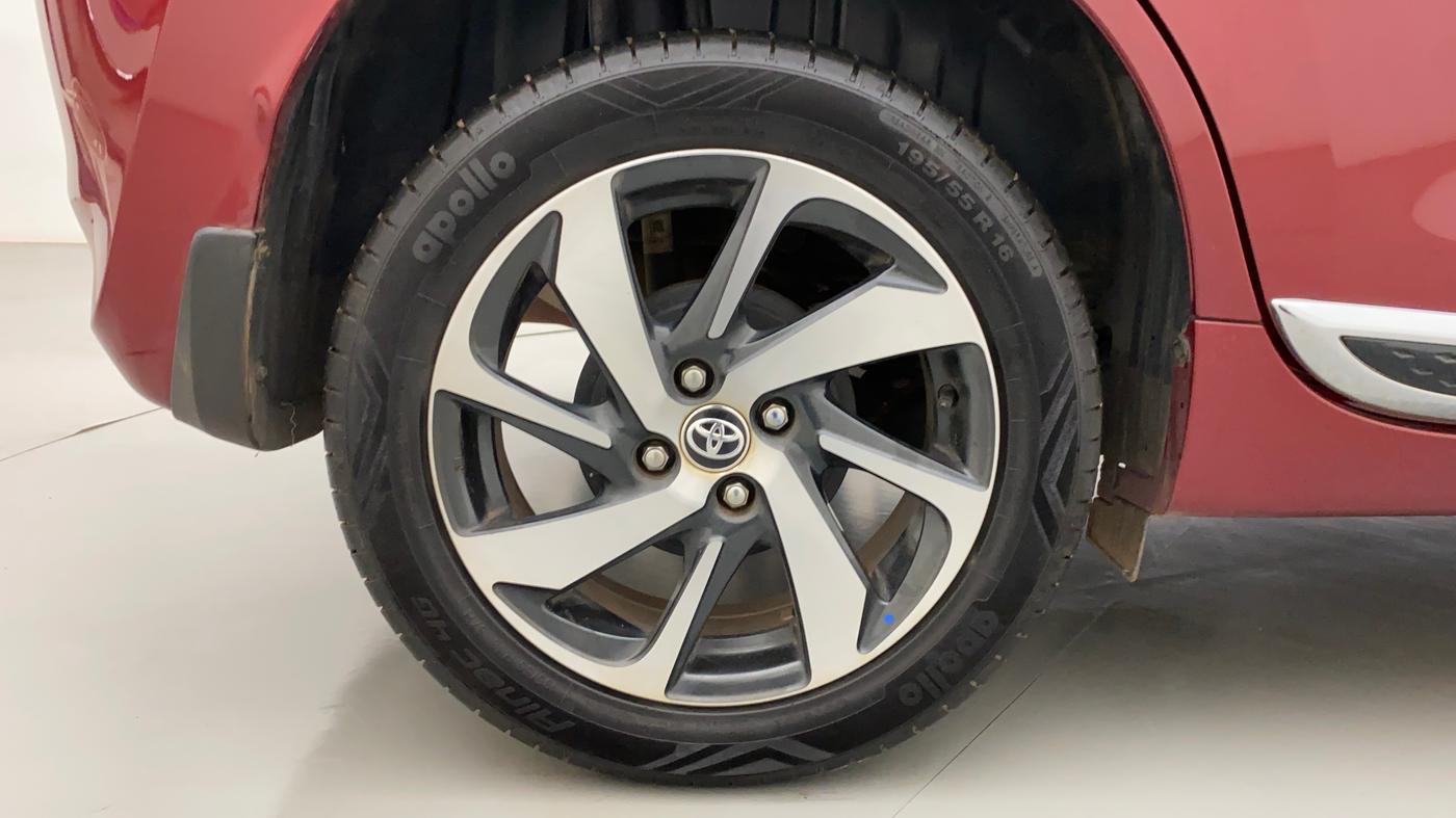 2023 Toyota Glanza V AMT, Petrol, Automatic, 7,834 km, Right Rear Wheel