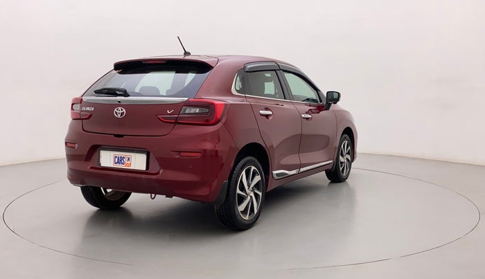 2023 Toyota Glanza V AMT, Petrol, Automatic, 7,834 km, Right Back Diagonal