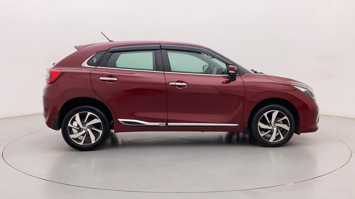 2023 Toyota Glanza V AMT, Petrol, Automatic, 7,834 km, Right Side View