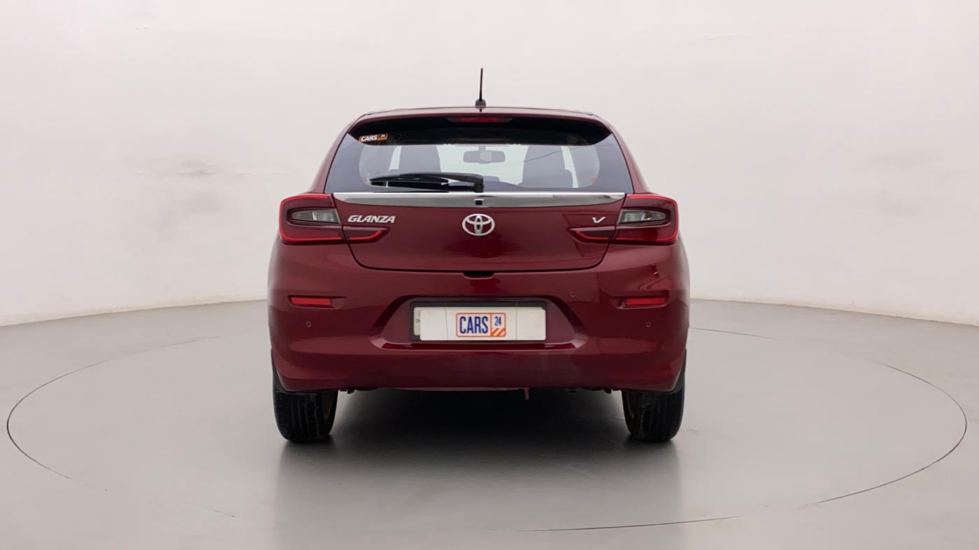 2023 Toyota Glanza V AMT, Petrol, Automatic, 7,834 km, Back/Rear