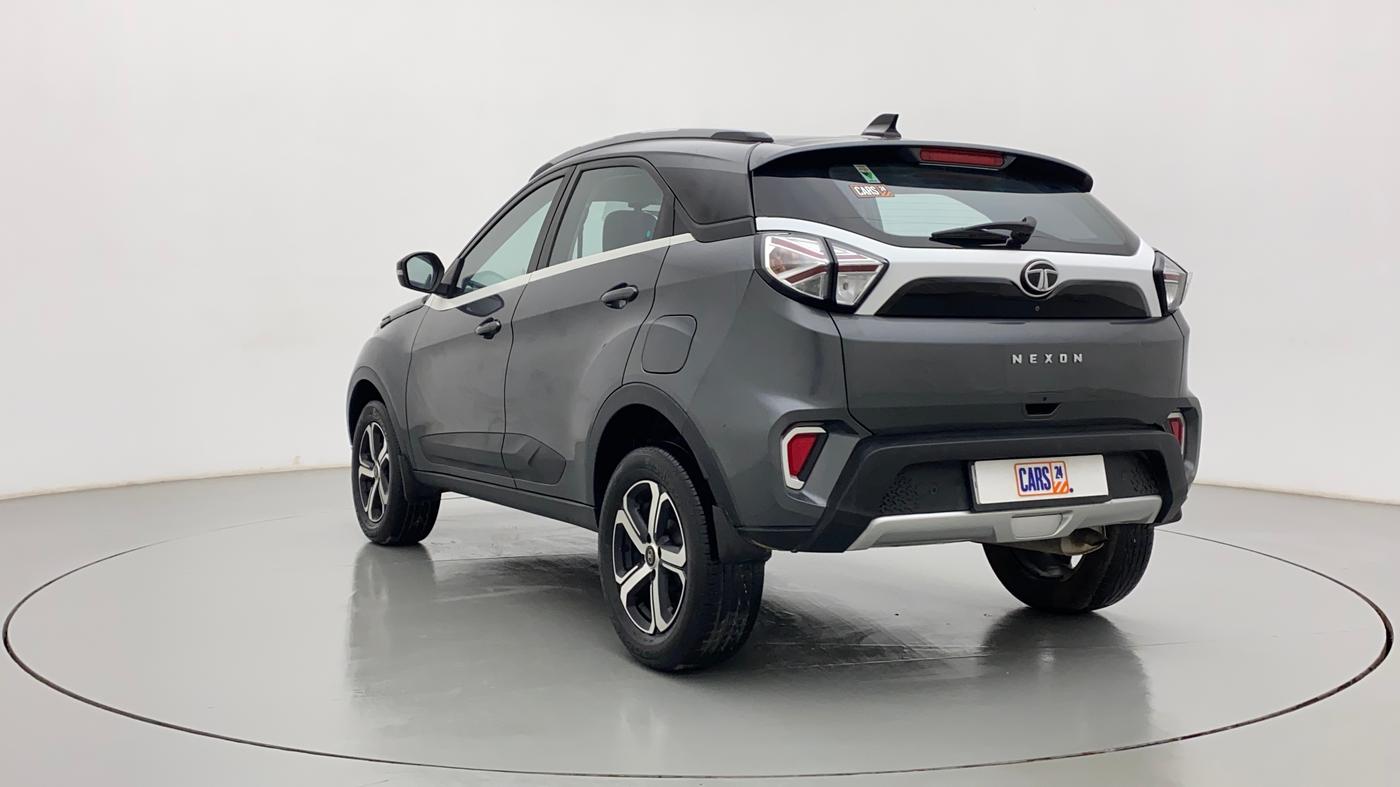 2021 Tata NEXON XZA PLUS PETROL, Petrol, Automatic, 21,987 km, Left Back Diagonal