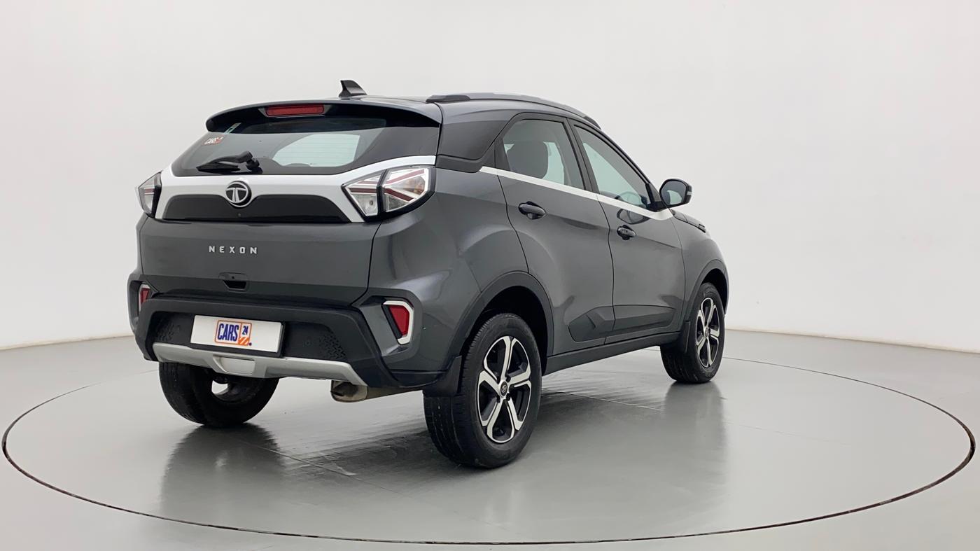 2021 Tata NEXON XZA PLUS PETROL, Petrol, Automatic, 21,987 km, Right Back Diagonal