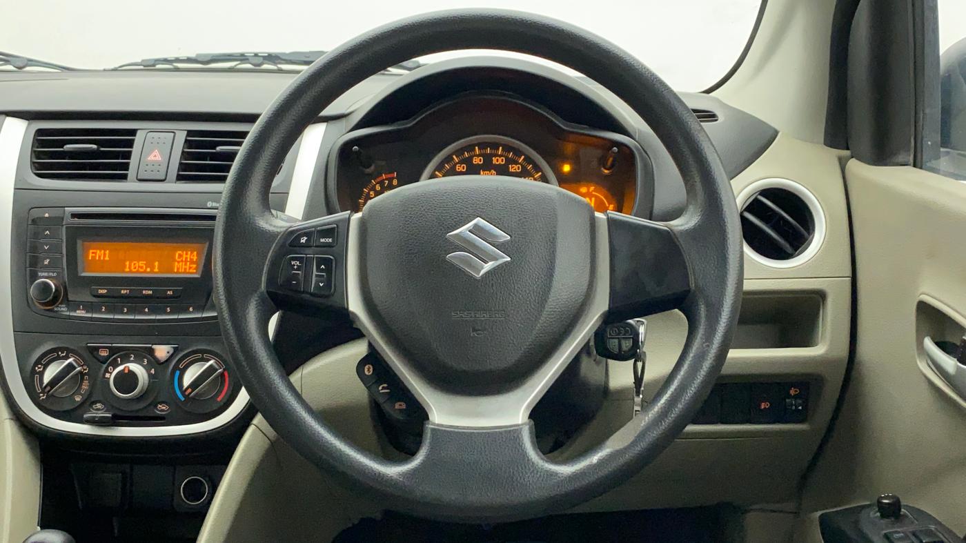 2016 Maruti Celerio ZXI AMT (O), Petrol, Automatic, 86,029 km, Steering Wheel Close Up