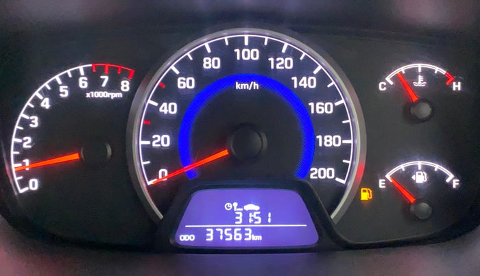 2018 Hyundai Grand i10 MAGNA 1.2 KAPPA VTVT, Petrol, Manual, 37,751 km, Odometer Image