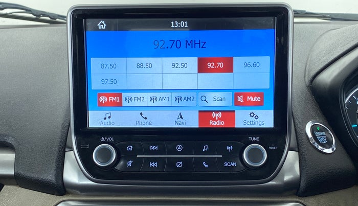 2020 Ford Ecosport TITANIUM 1.5L DIESEL, Diesel, Manual, 96,832 km, Infotainment System
