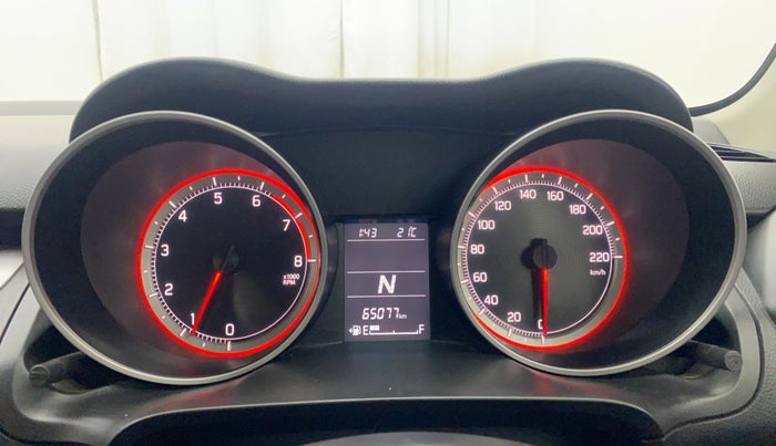 2022 Maruti Swift VXI AMT, Petrol, Automatic, 65,032 km, Odometer Image