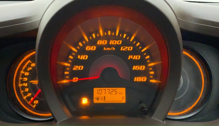 2013 Honda Amaze 1.2L I-VTEC S, CNG, Manual, 1,07,725 km, Odometer Image