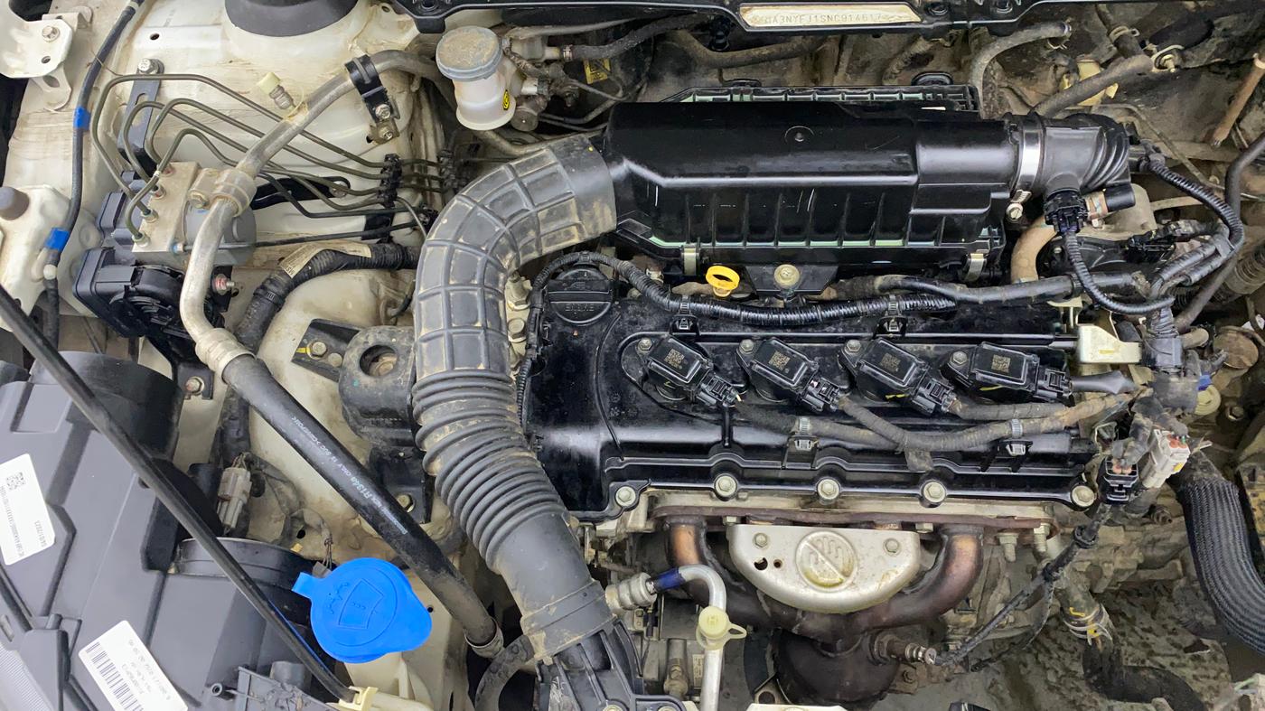2022 Maruti Vitara Brezza LXI, Petrol, Manual, 70,799 km, Engine View - Right