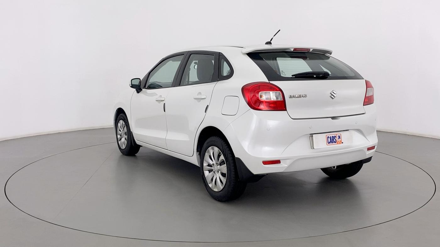 2016 Maruti Baleno DELTA CVT PETROL 1.2, Petrol, Automatic, 74,909 km, Left Back Diagonal