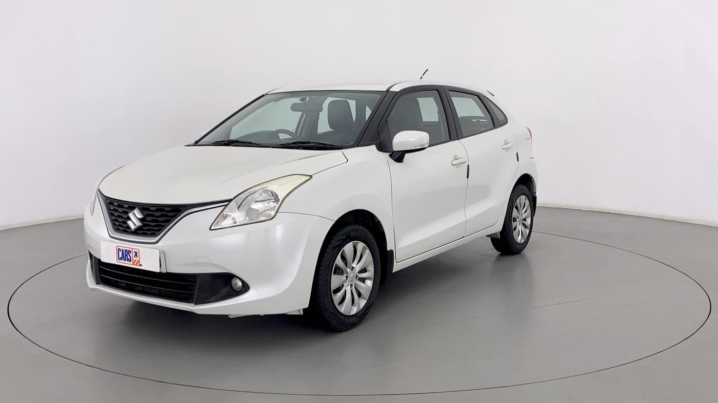 2016 Maruti Baleno DELTA CVT PETROL 1.2, Petrol, Automatic, 74,909 km, Left Front Diagonal