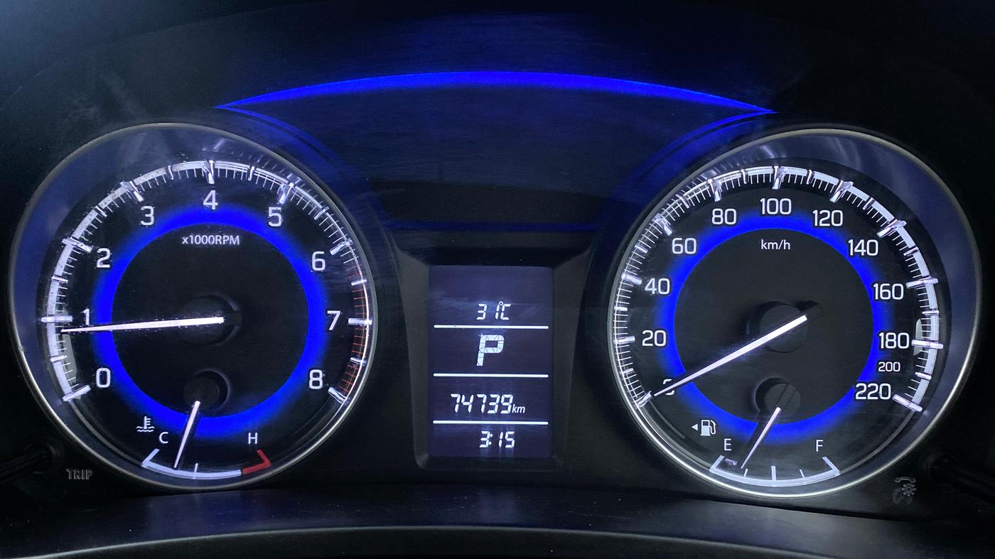 2016 Maruti Baleno DELTA CVT PETROL 1.2, Petrol, Automatic, 74,909 km, Odometer Image