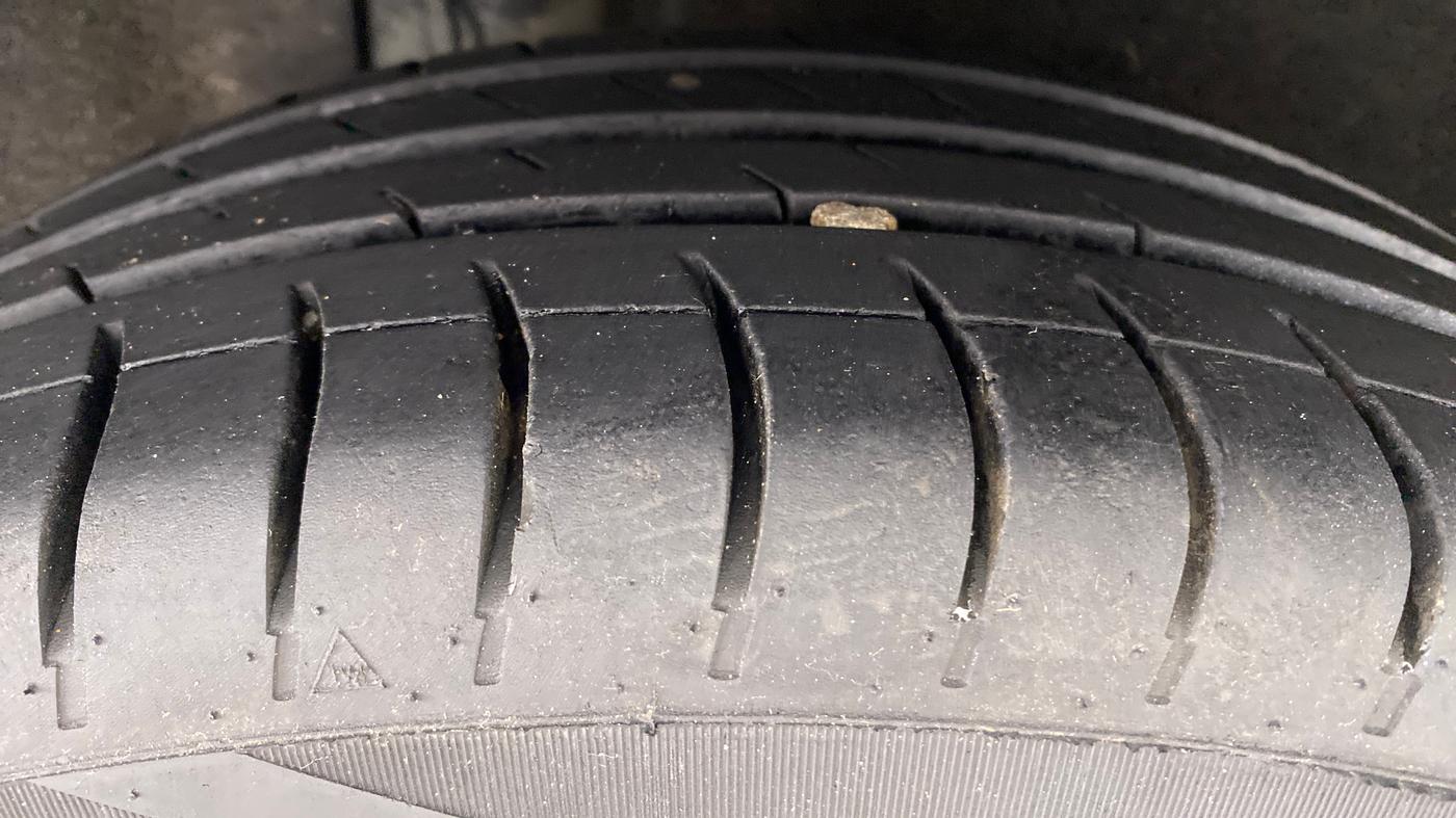 2016 Maruti Baleno DELTA CVT PETROL 1.2, Petrol, Automatic, 74,909 km, Right Rear Tyre Tread