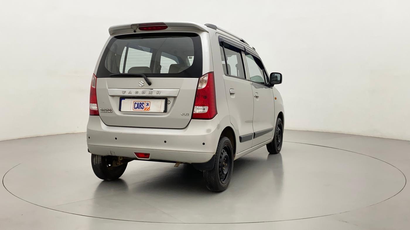 2014 Maruti Wagon R 1.0 VXI, Petrol, Manual, 44,709 km, Right Back Diagonal