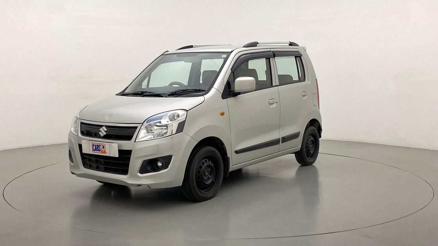 2014 Maruti Wagon R 1.0 VXI, Petrol, Manual, 44,709 km, Left Front Diagonal