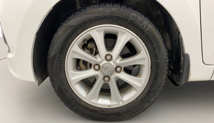 2015 Hyundai Grand i10 ASTA AT 1.2 KAPPA VTVT, Petrol, Automatic, 40,674 km, Left Front Wheel