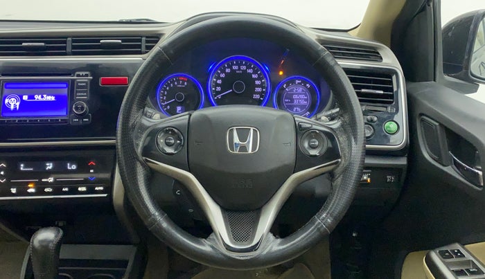 2016 Honda City 1.5L I-VTEC VX CVT, CNG, Automatic, 1,06,554 km, Steering Wheel Close Up