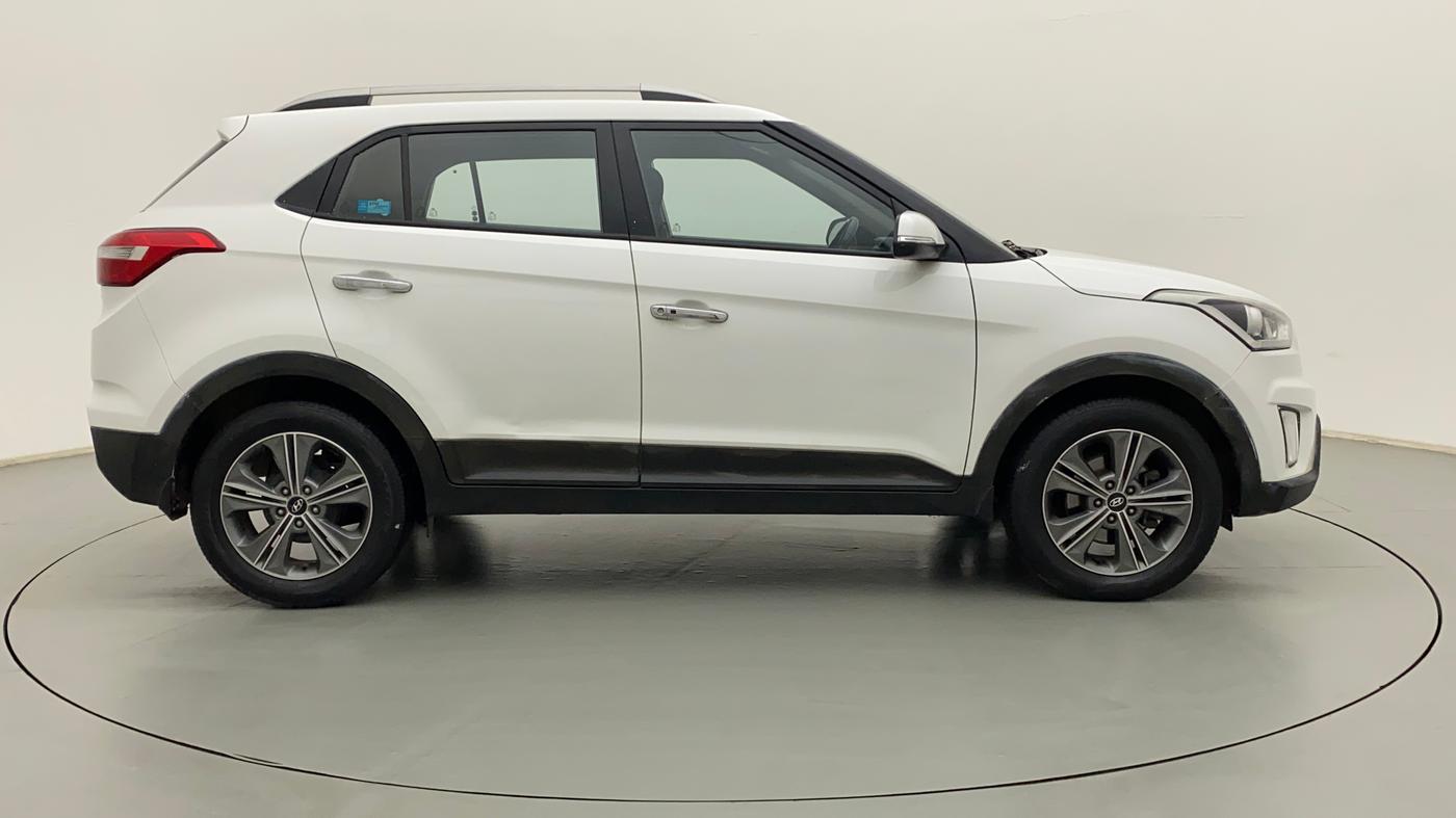 2017 Hyundai Creta SX PLUS AT 1.6 PETROL, Petrol, Automatic, 71,658 km, Right Side View