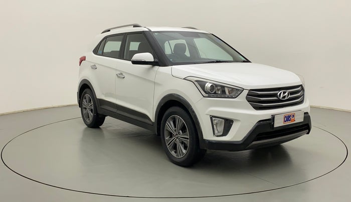 2017 Hyundai Creta SX PLUS AT 1.6 PETROL, Petrol, Automatic, 71,658 km, Right Front Diagonal
