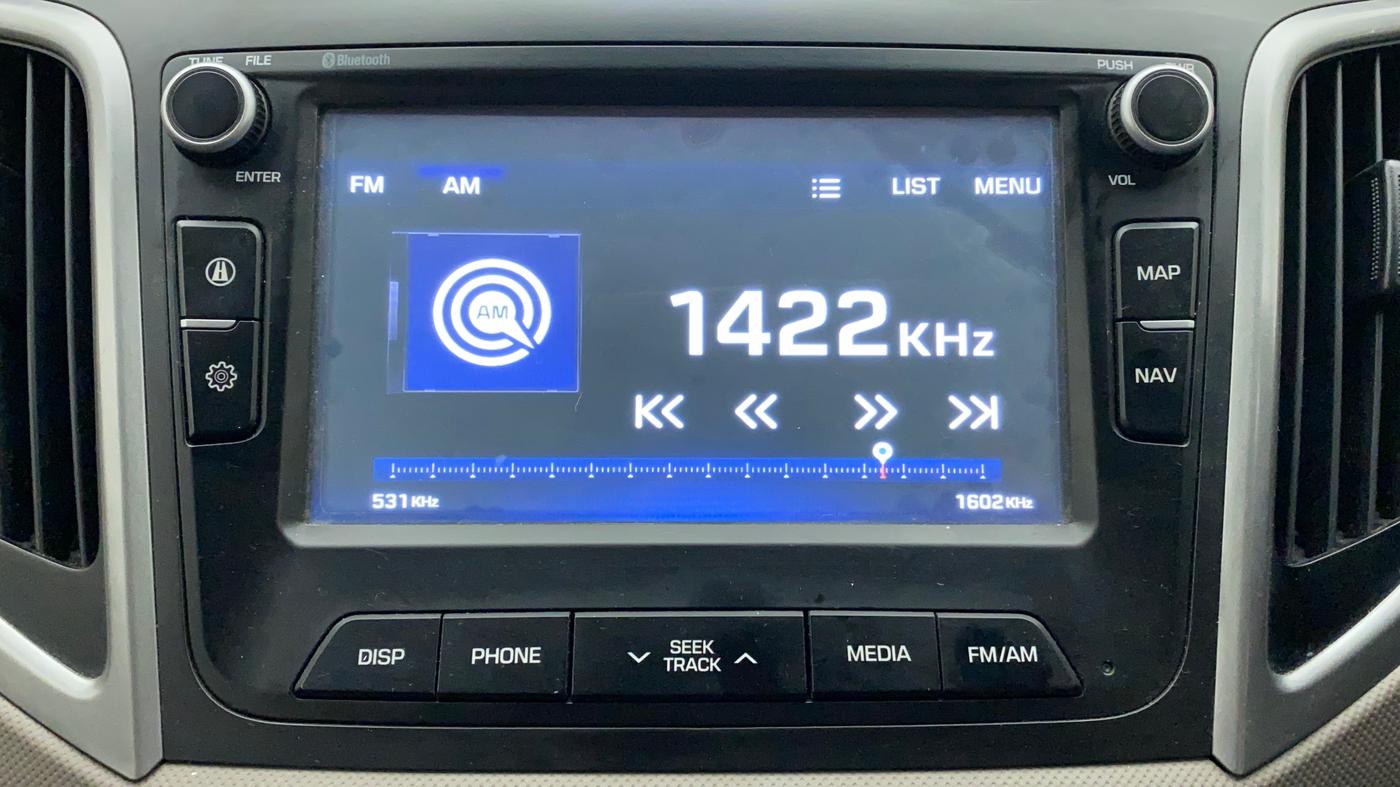2017 Hyundai Creta SX PLUS AT 1.6 PETROL, Petrol, Automatic, 71,658 km, Infotainment System