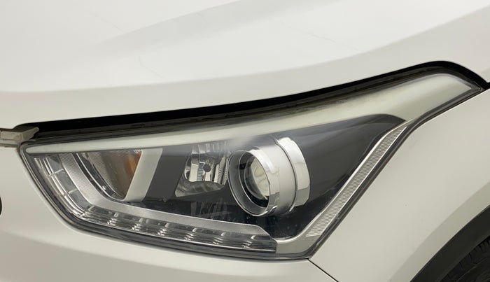 2017 Hyundai Creta SX PLUS AT 1.6 PETROL, Petrol, Automatic, 71,658 km, Left headlight - Minor scratches