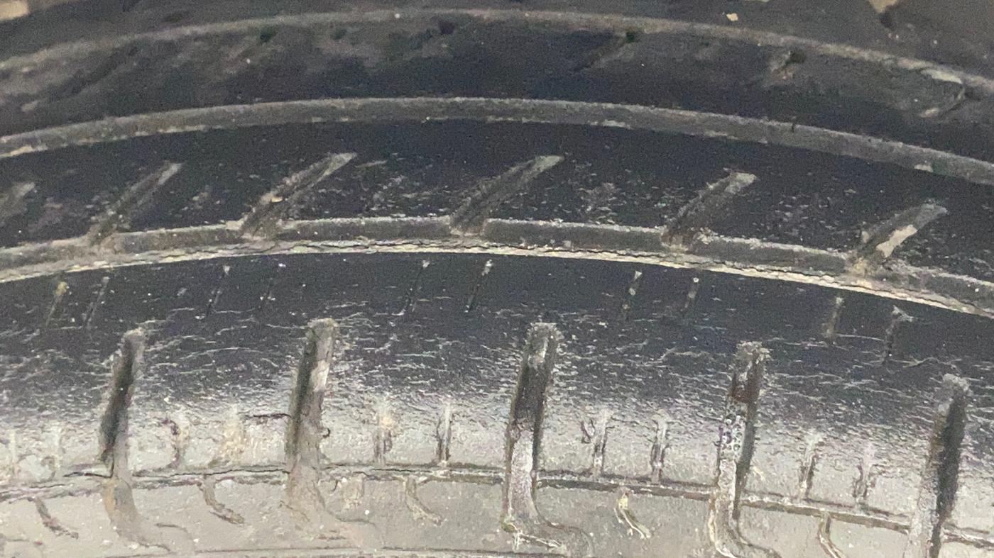 2018 Datsun Go A, Petrol, Manual, 39,343 km, Left Rear Tyre Tread