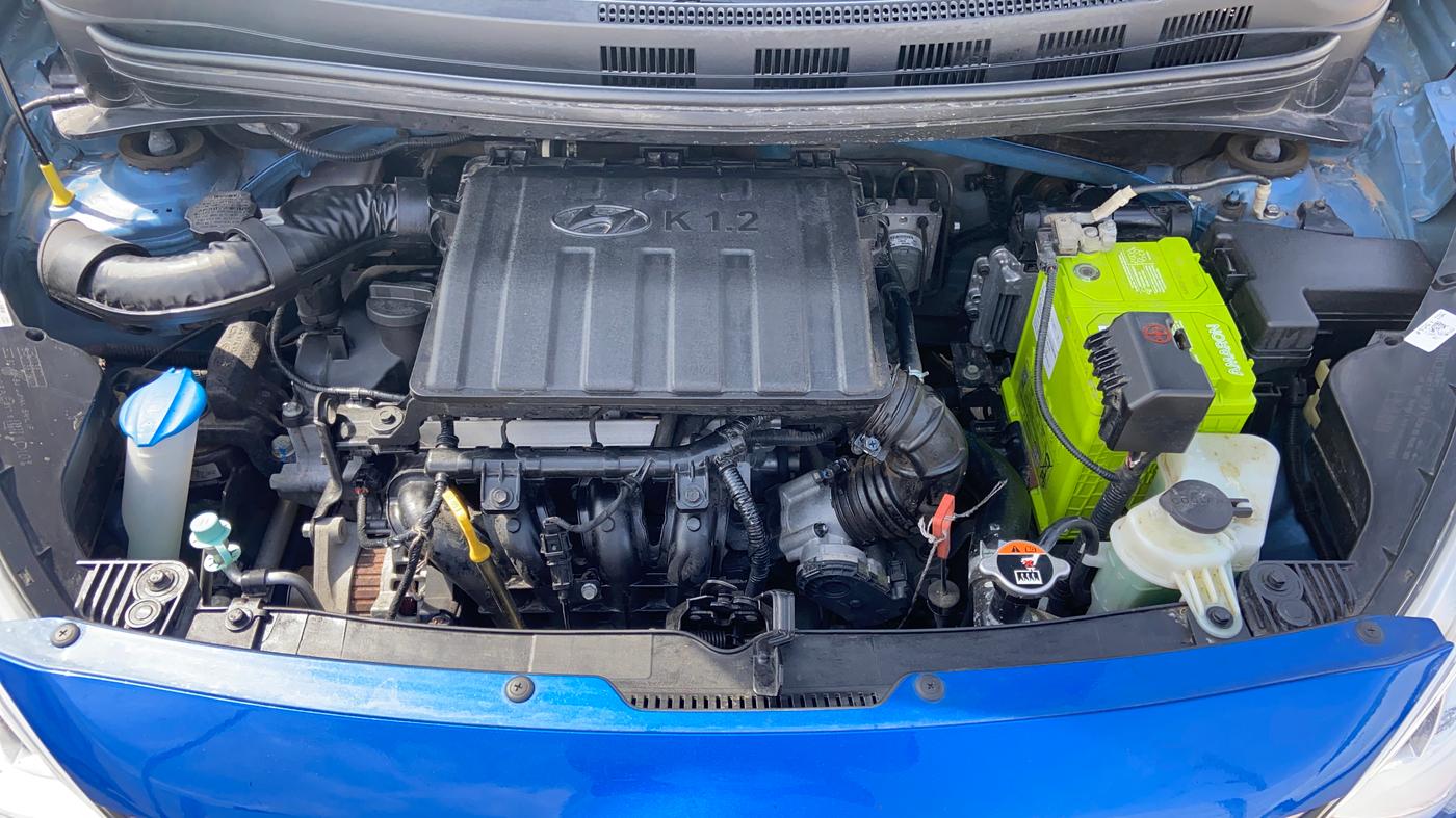 2019 Hyundai Grand i10 SPORTZ AT 1.2 KAPPA VTVT, Petrol, Automatic, 34,128 km, Engine View