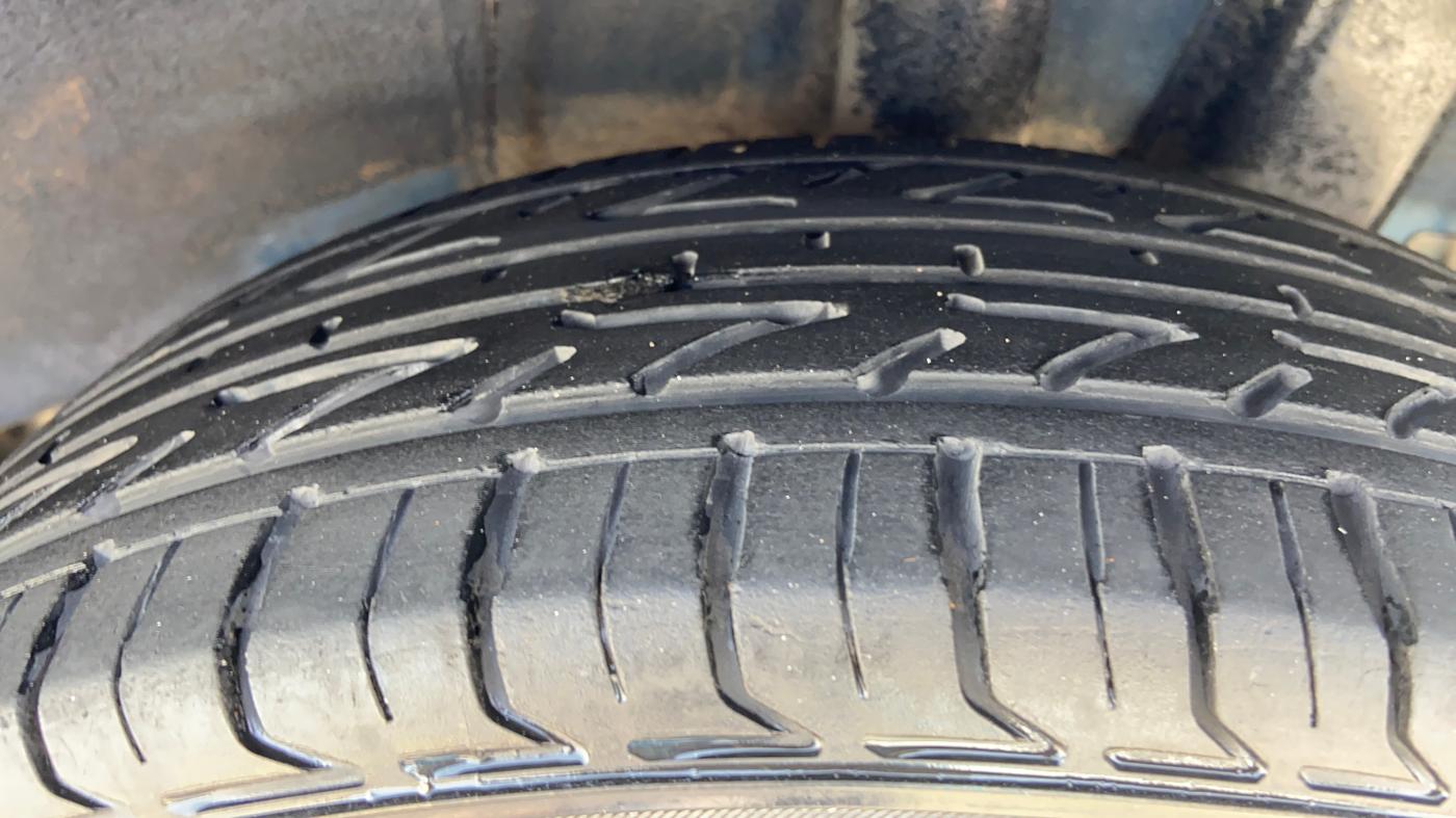 2019 Hyundai Grand i10 SPORTZ AT 1.2 KAPPA VTVT, Petrol, Automatic, 34,128 km, Left Rear Tyre Tread