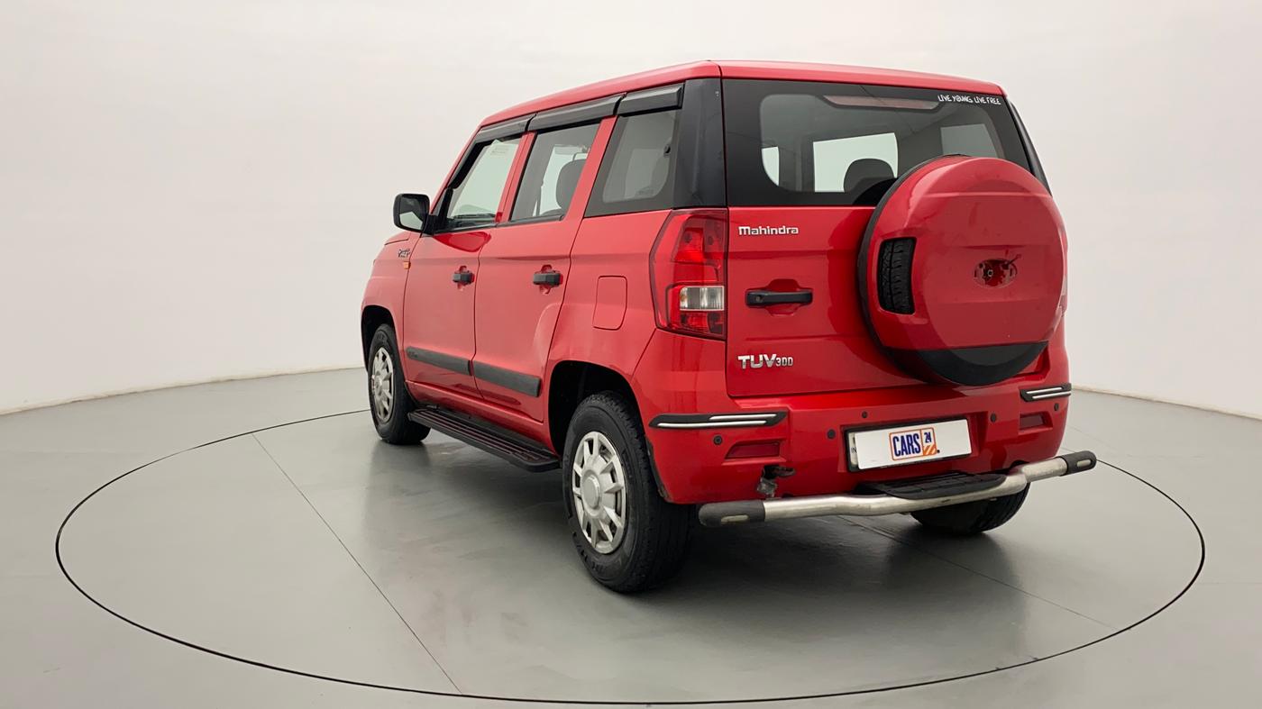 2019 Mahindra TUV300 T4+, Diesel, Manual, 43,107 km, Left Back Diagonal