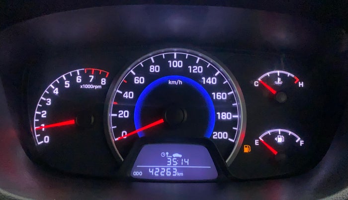 2014 Hyundai Grand i10 MAGNA 1.2 KAPPA VTVT, Petrol, Manual, 42,326 km, Odometer Image