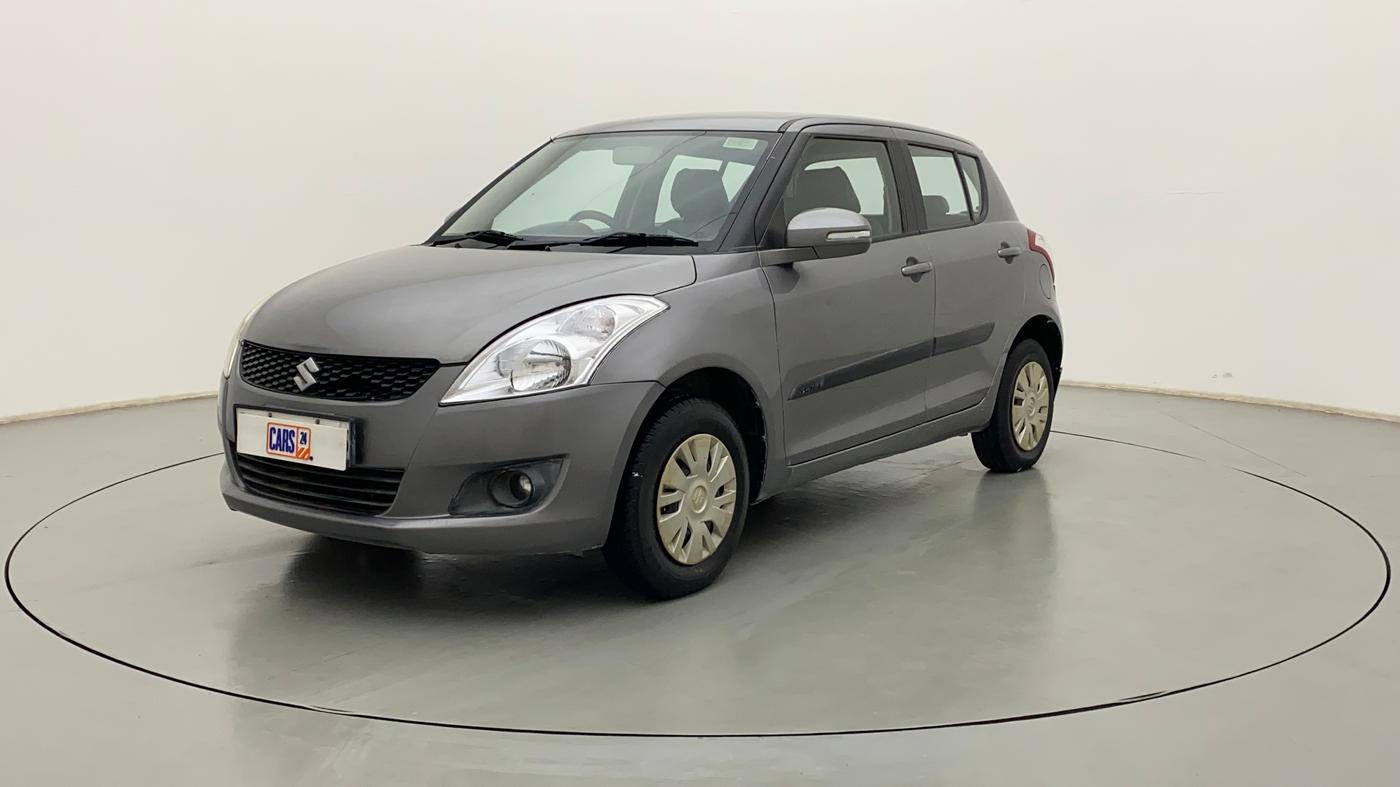 2013 Maruti Swift VXI, Petrol, Manual, 49,347 km, Left Front Diagonal