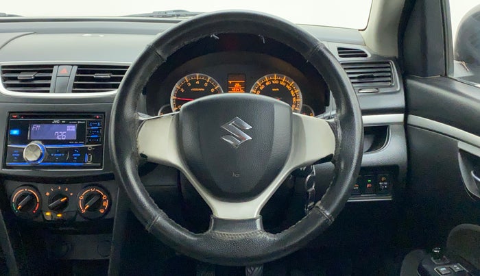 2013 Maruti Swift VXI, Petrol, Manual, 49,347 km, Steering Wheel Close Up