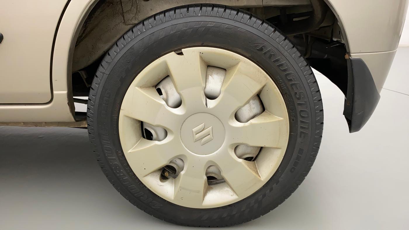 2013 Maruti Alto K10 LXI, Petrol, Manual, 31,463 km, Left Rear Wheel